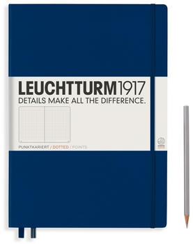 Leuchtturm1917 Master Hardcover (A4+) Punktkariert 233 nummerierte Seiten Marine