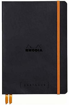 Rhodia Goalbook A5 punktkariert 120 Seiten schwarz
