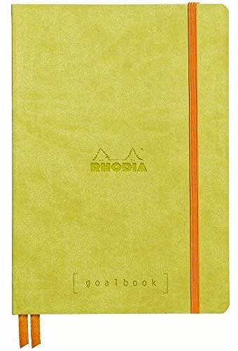 Rhodia Goalbook A5 punktkariert 120 Seiten anisgrün
