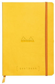 Rhodia Goalbook A5 punktkariert 120 Seiten gelb