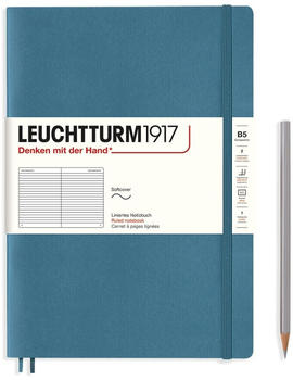 Leuchtturm1917 Composition Softcover B5 121 nummerierte Seiten liniert Stone Blue (365638)
