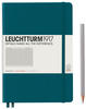 Leuchtturm1917 Notizbuch 359693 Medium, A5, 125 Blatt, Pacific Green, Hardcover,