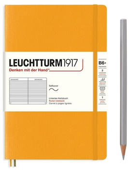 Leuchtturm1917 Paperback Softcover B6+ 123 nummerierte Seiten liniert Rising Sun (365641)