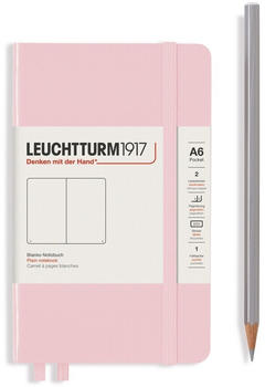 Leuchtturm1917 Pocket Hardcover A6 185 nummerierte Seiten blanko puder (363938)