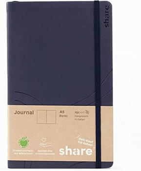 Share Journal A5 blanko (Y-07-07-11)