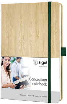 sigel Conceptum Nature Edition A5 Hardcover Dot-Lineatur 194 Seiten bamboo