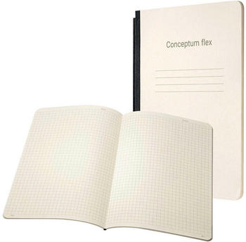 sigel Conceptum flex A5 46 Blatt Softcover kariert 80g/qm chamois