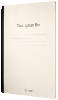sigel Conceptum flex A4 46 Blatt Softcover kariert 80g/qm chamois