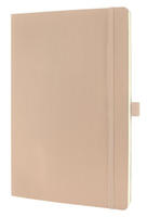 SIGEL CO332 Notizbuch Conceptum, ca. A5, kariert, Softcover, beige