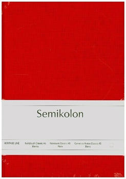 Semikolon Classic A5 Blanko Harter Einband (351226)