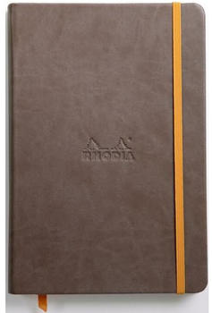 Rhodia Rama A5 14,8x21cm 96 Blatt 90g liniert schokoladenbraun