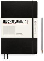 Leuchtturm1917 Notizbuch Composition, 366185, Karton Hardcover, Schwarz, 109 Blatt /