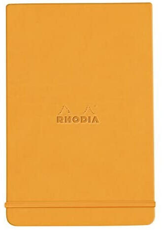 Rhodia Webnotepad A6 9x14cm liniert orange (118308C)
