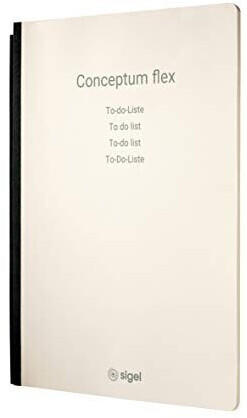 sigel Conceptum flex A4 Softcover To-do-Liste chamois (CF220)
