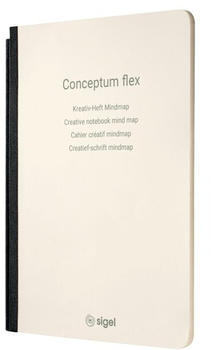sigel Conceptum flex A5 Softcover Mindmap chamois (CF225)