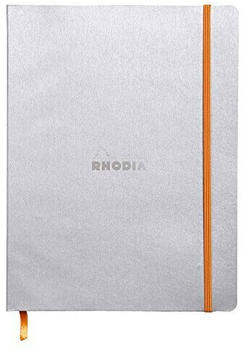 Rhodia Flex 19x25cm liniert silber (117501C)