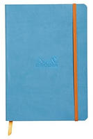 RHODIA Notizbuch RHODIARAMA, DIN A5, liniert, t&uuml;rkis