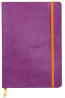 RHODIA Notizbuch RHODIARAMA, DIN A5, liniert, lila