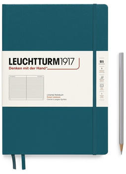 Leuchtturm1917 Composition Hardcover B5 219 nummerierte Seiten liniert pacific green (366176)
