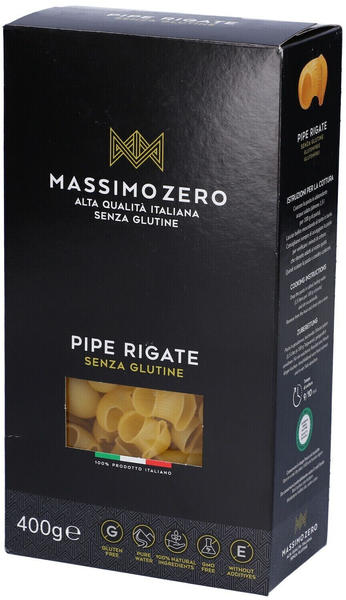 Massimo Zero Pipe Rigate gluten free (400g)