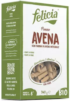 Felicia Bio Oatmeal Penne Gluten Free 340 gr