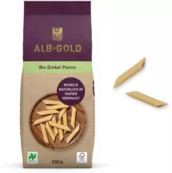 Alb-Gold Bio Dinkel Penne 500g