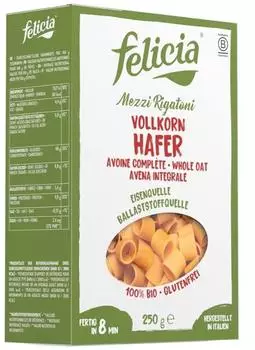 Felicia Bio Hafer Mezzi Rigatoni 250g