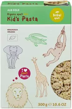 Alb-Gold Bio Kids Pasta Zoo Dinkel 300g