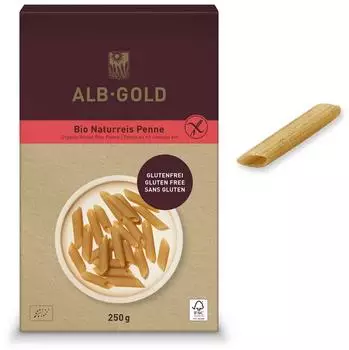Alb-Gold Bio Penne Naturreis 250g