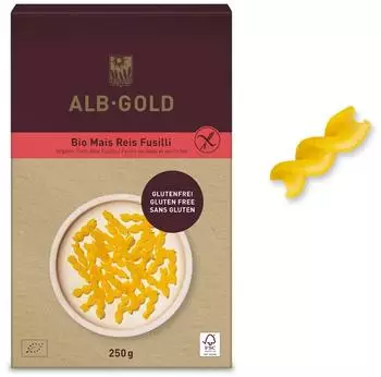 Alb-Gold Bio Fusilli Mais Reis 250g
