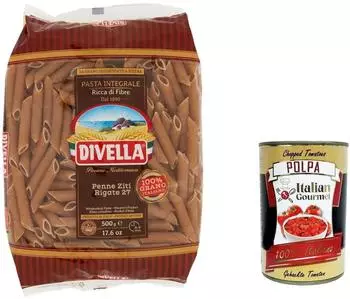 Divella Penne Ziti Rigate Integrali No.27 500g