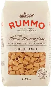 Rummo Tubetti Zita No.31 Hartweizennudeln 500g