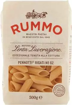 Rummo Pennotti Rigati No.62 Hartweizennudeln 500g