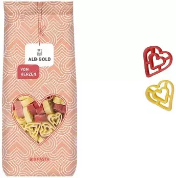 Alb-Gold Bio &bdquo;Von Herzen&ldquo; Pasta 250 g