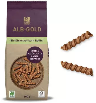 Alb-Gold Bio Dinkelvollkorn Rollini 500g
