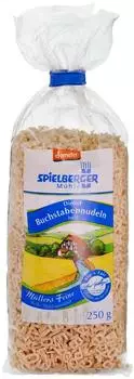 Spielberger M&uuml;hle Dinkel-Buchstabennudeln Bio 250g