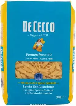 De Cecco Pasta Pennette Nr. 42 500g
