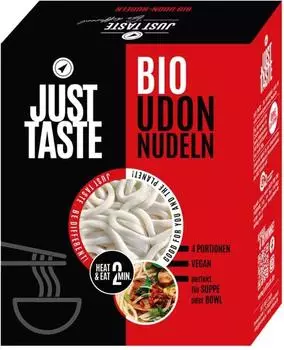 Just Taste Udon Nudeln bio