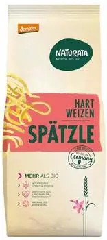 Naturata Sp&auml;tzle, Hartweizen demeter 500g
