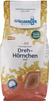 Spielberger M&uuml;hle Dreh-H&ouml;rnchen bio 500g