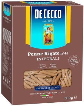De Cecco Penne rigate integrali No. 41 (500 g)