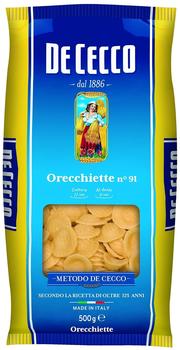 De Cecco Orecchiette Nr. 91 (500 g)