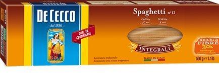De Cecco Spaghetti integrali No. 12 (500 g)