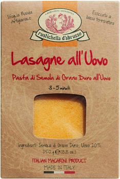 Rustichella d'Abruzzo Pasta di Semola di Grano Duro all'Uovo - Lasagne (250g)