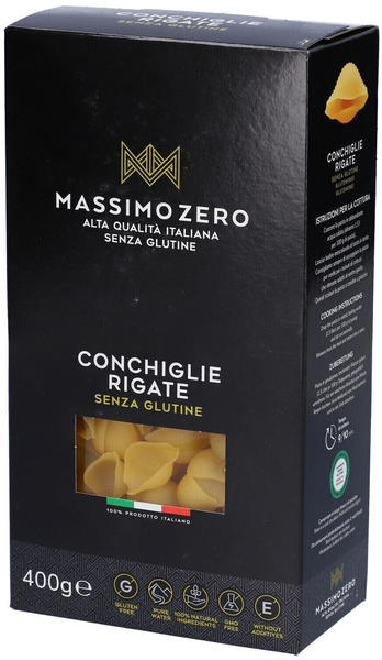 Massimo Zero Conchiglie Rigate gluten free (400g)