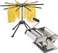 GEFU Nudelmaschine "PASTA PERFETTA" 3 Nudelsorten, 10 Trocknungsarme
