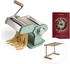 Springlane Nudelmaschine Nonna inkl. Rezeptheft & Nudeltrockner, Mint
