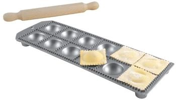 Eppicotispai Ravioli-Form mit Nudelholz, 12 Stück