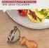 Fackelmann Stainless Steel Ravioli Cutter with Wooden Handle