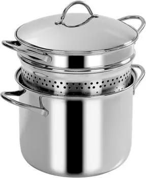 Barrazoni PASTAMANIA Nudeltopf Edelstahl 18/10, 22cm, 6L (401049022)